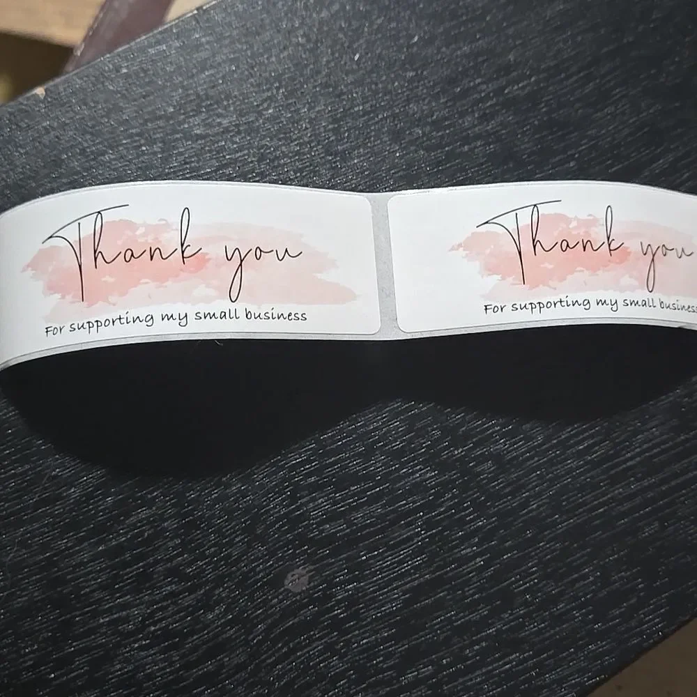 Thank You Stickers for Small Business 10 Indivdual